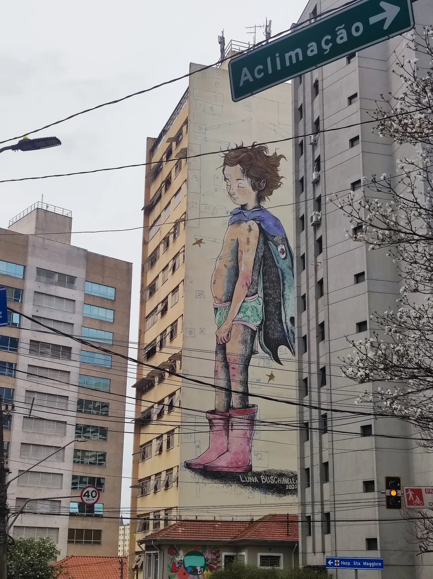 Mural Meu Herói, Esperança
