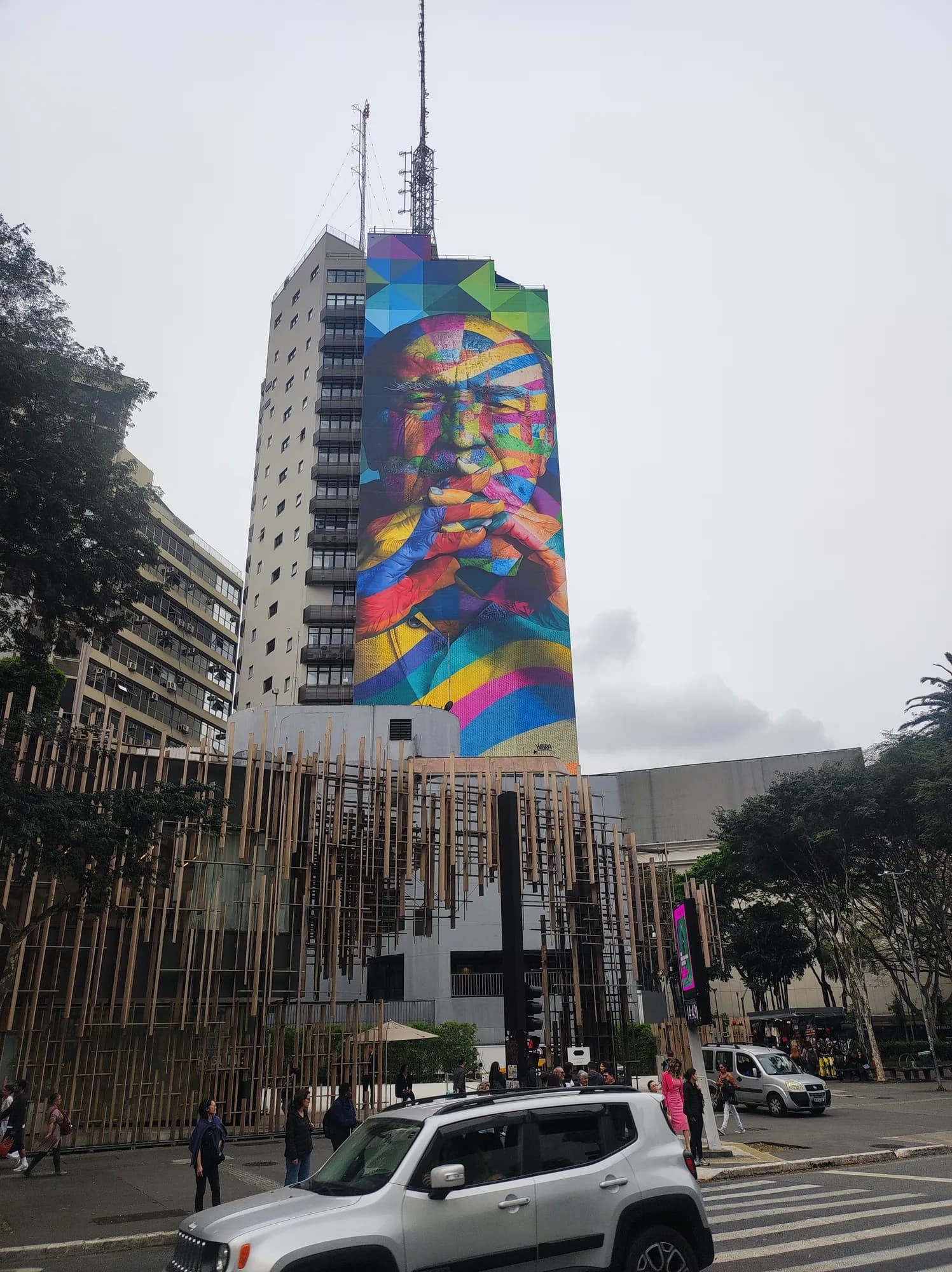Mural Oscar Niemeyer - Kobra