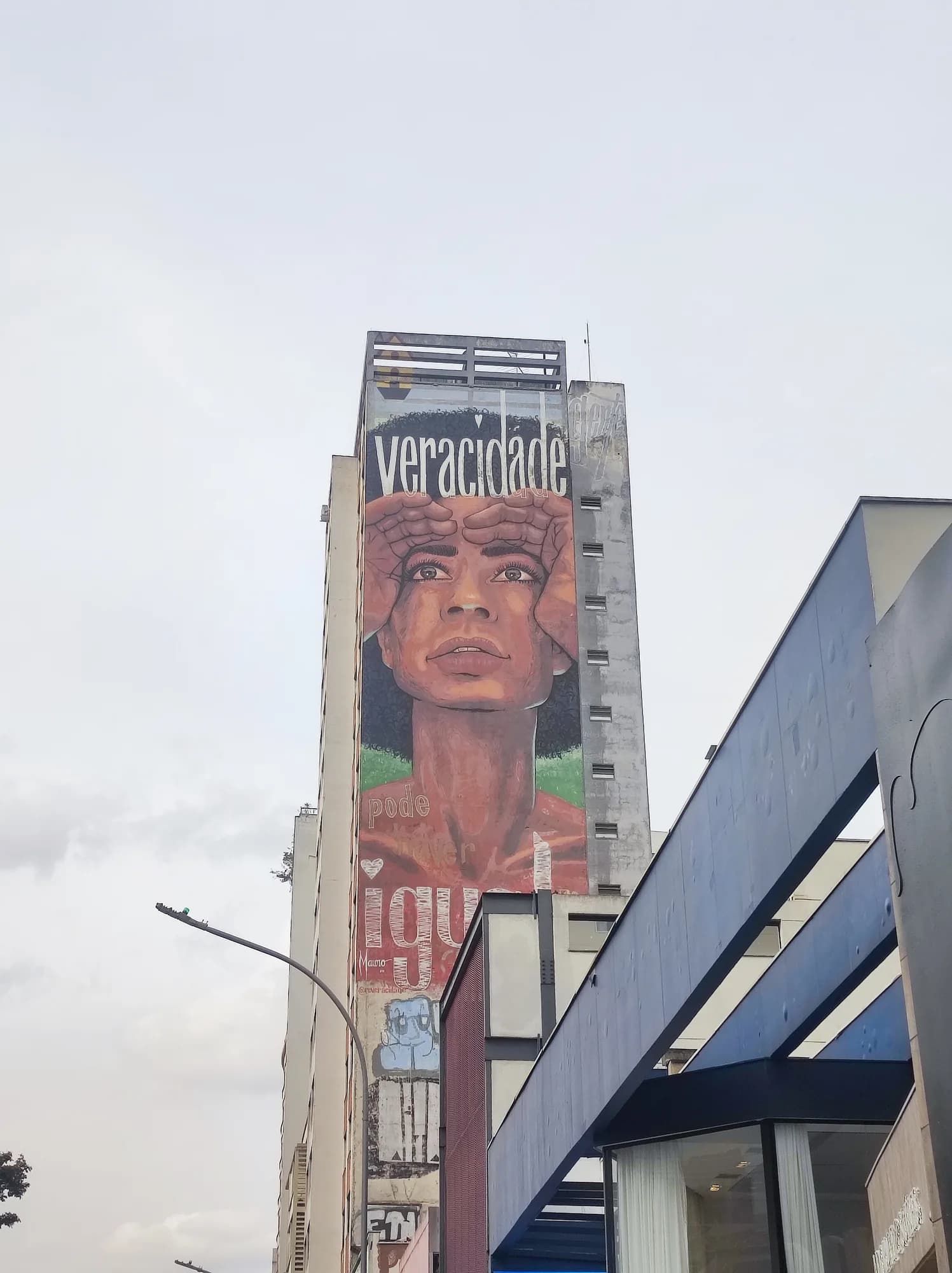 Mural Preta Veracidade (Pode Haver Igualdade)