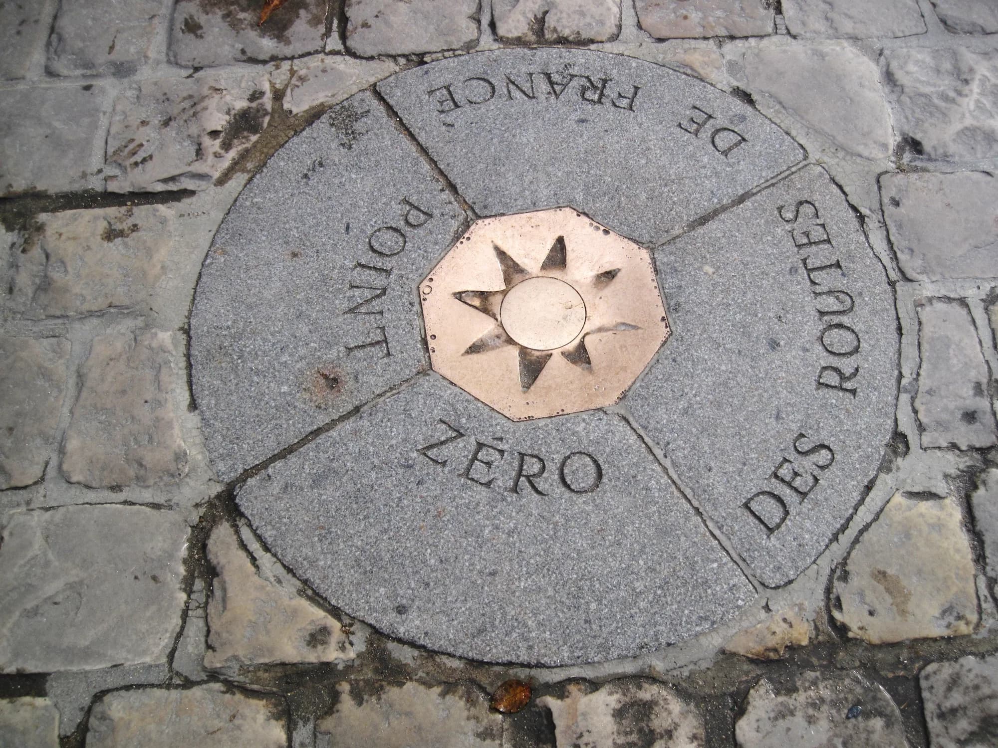 Point Zéro des Routes de France