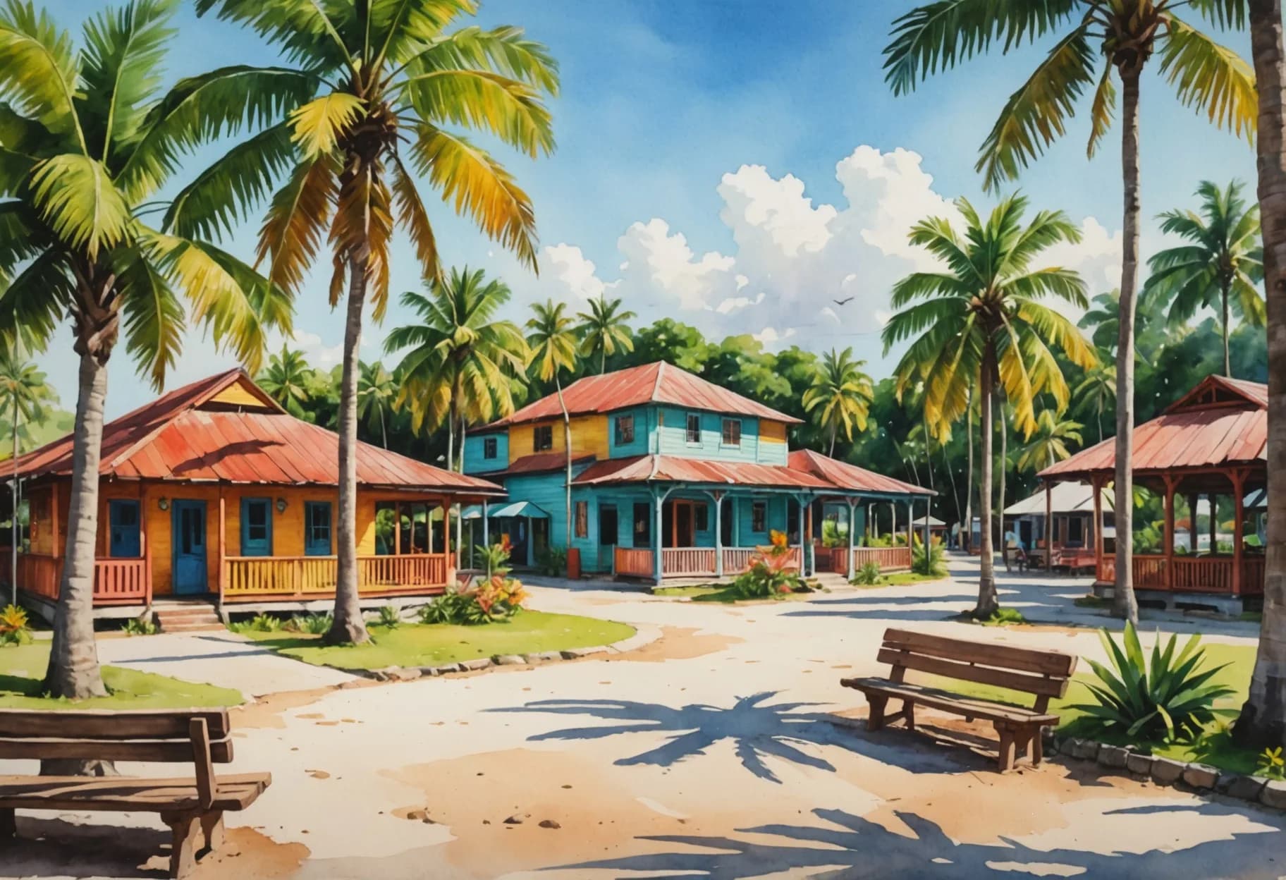 Parque Central de Roatán
