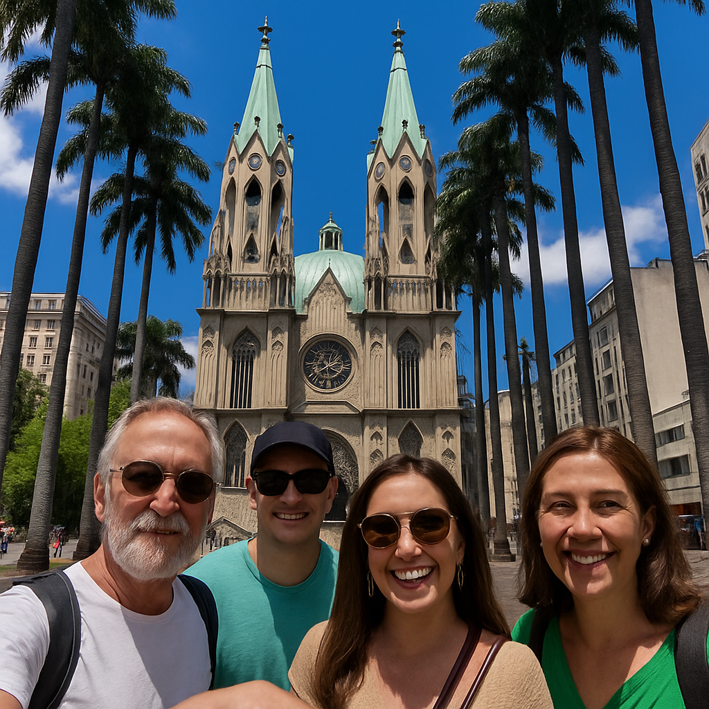 São Paulo Private Downtown Walking Tour. Optional Food Stops